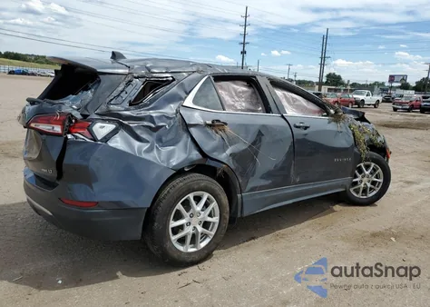 2023 Chevrolet Equinox Lt из США, поврежденный, VIN 3GNAXUEG2PS120471